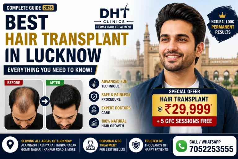 Best Hair Transplant in Lucknow – Complete Guide to Natural Hair Restoration
