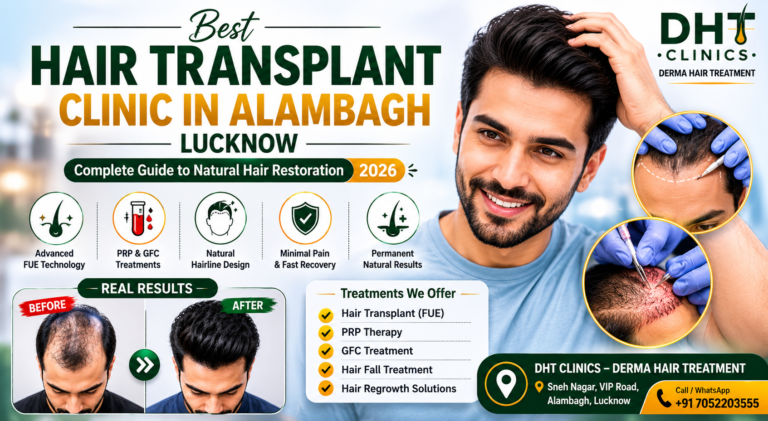 Best Hair Transplant Clinic in Alambagh Lucknow – Complete Guide to Natural Hair Restoration in 2026